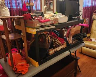 Another view of purses & miscellaneous 