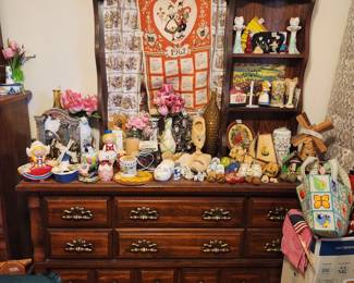 Another dresser with mirror and more Holland items