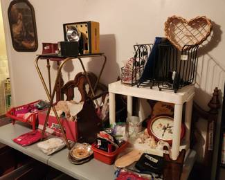 Another view of items in bedroom