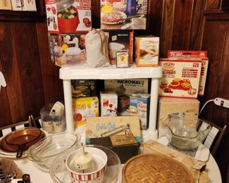 Kitchen - Funnel cake maker, microwave steamer, cookie Chef, Clamp-on food chopper, sandwich maker, donut maker, citrus express & so much more!