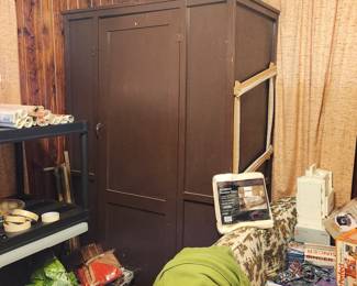 Another large cabinet that was filled with fabric!