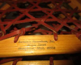 STAMP ON SNOW SHOES