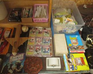 BASEBALL, FOOTBVALL AND DESERT STORM CARDS