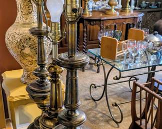 Stiffel Brass Lamps
