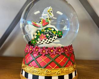 MacKenzie Childs Snowglobe