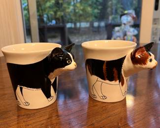 Cat coffee mugs 