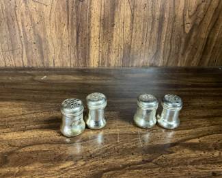 Metal Salt & Pepper Shakers