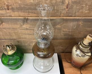 Glass Oil Lamps