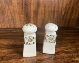 Retro Boho Salt & Pepper Shakers