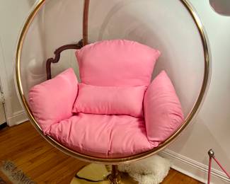 Acrylic/Metal Bubble Swing