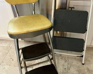 Vintage Ames Maid footstool.