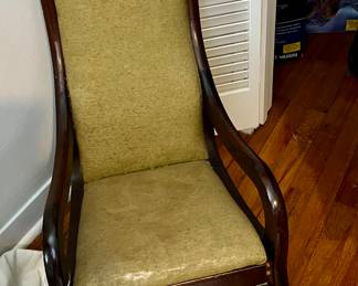 Antique children’s rocker.