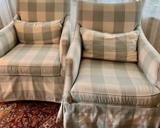 Ballard Design Club Chairs