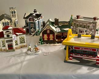 Department 56 Snow Village retired pieces