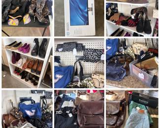 Clothes, handbags, shoes, and more!