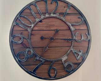 Farmhouse style clock