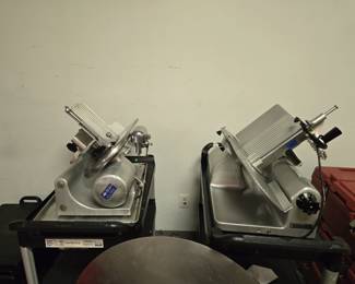 Hobart meat slicers