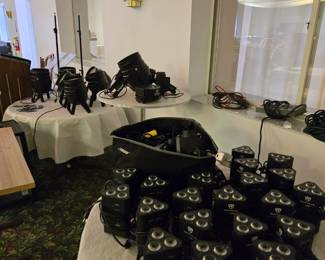 party lights for dancing, spotlight, color ambiance