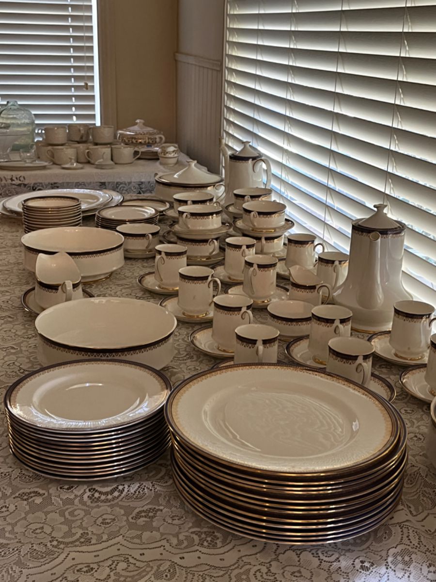 Paragon English Bone China - 2 Sets of 8 Place Settings