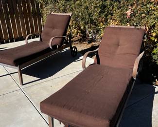 Poolside Chaise Lounges