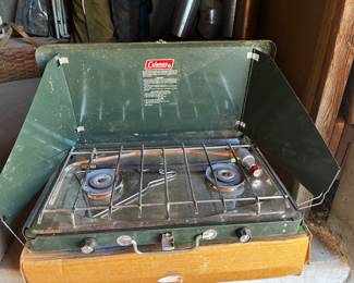 Coleman Camp Stoves, 1 used, 1 new in the box