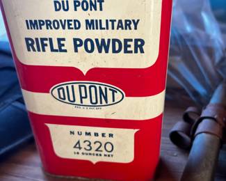 Vintage Gunpowder Tin