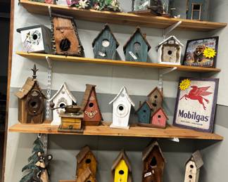 Hand Crafted Bird Houses