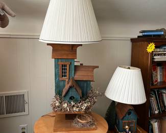 Bird House Lamps