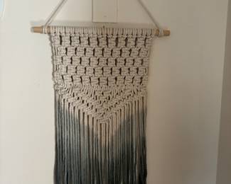 Macrame wall art