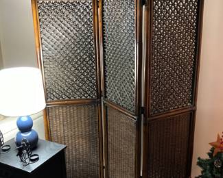 Rattan Room Divider/Screen