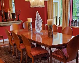 Exquisite Dining Table and Chairs by Planum