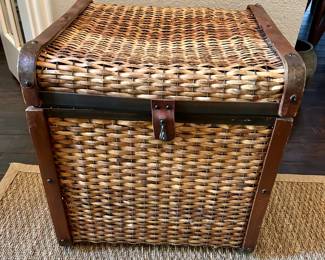 Large Wicker Trunk