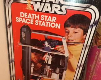 Star Wars Death Star Space station. Complete. And I mean complete - with rope swing, trash compactor monster and foam.
