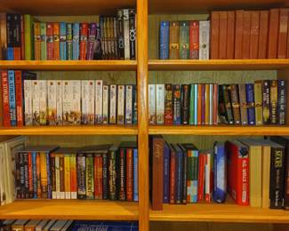 My favorite bookcase. Martin, Tolkien, Fleming and more