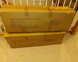 New in box Super loungers
