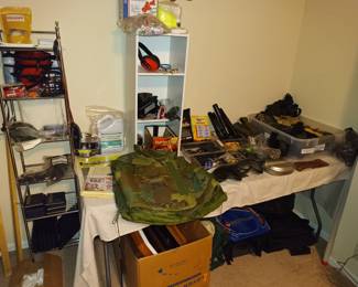 Body armor and more tactical and camping gear