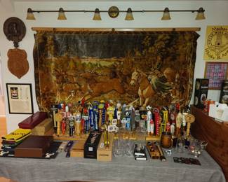 Almost 100 bar taps and tapestry