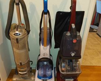 Vacuums! Shark and Hoover