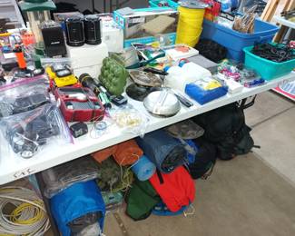 More camping gear