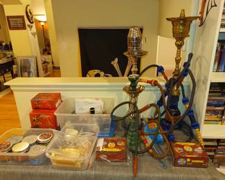Hookahs and supplies