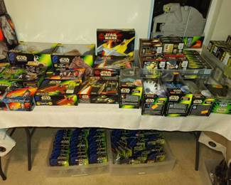 Star Wars toys new in box!