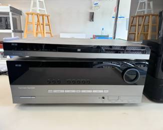 Harmon Kardon AVR 347 Audio Video Receiver, Harmon Kardon DVD 48 Audio Video and SACD Player with HDMI
