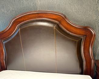 Sleigh Bed Headboard View.