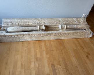 Canopy Posts and Beams for Bernhardt 4 Poster Bed - Optional Assembly.