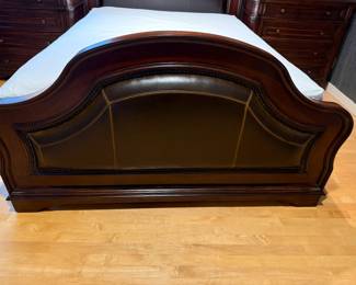 Sleigh Bed Foot Board View.