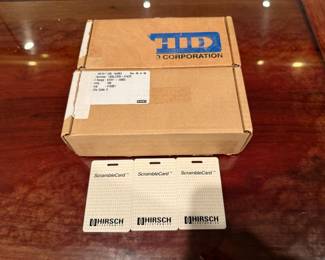 2 Partially full boxes of Hirsch Scramble Cards