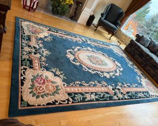 Wool Chinese Area Rug - 12ft x 7ft 10in.