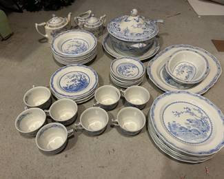 Furnivals Quail blue England