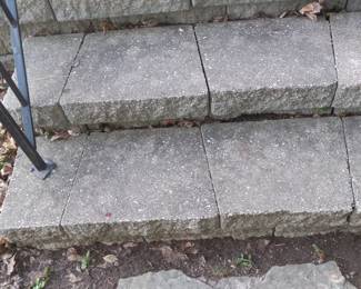 Stairs Leading To The Back Patio ~ Be Careful On The Steps!