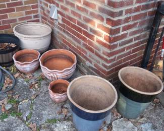 Items Located On The Back Patio